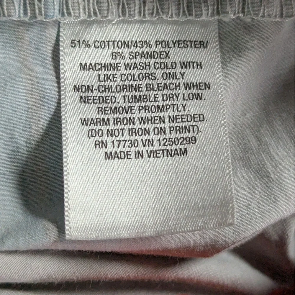 Goodfellow Mens Striped Board Shorts 34‎ Blue Gray White